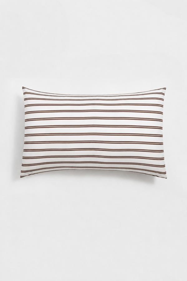 Pillowcase — Bamboo Double Striped